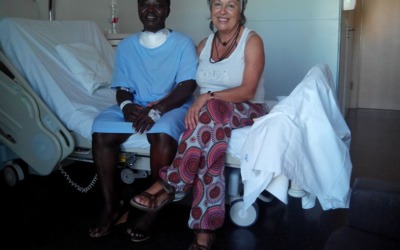 Rosalie Sanon operada (nuevamente) con éxito en el hospital de Dènia